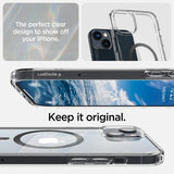 Spigen iPhone 14 Cover Ultra Hybrid MagFit Carbon Fiber