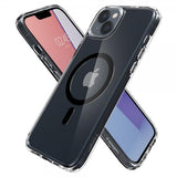 Spigen iPhone 14 Cover Ultra Hybrid MagFit Sort
