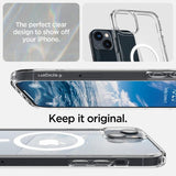 Spigen iPhone 14 Cover Ultra Hybrid MagFit Hvid