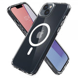 Spigen iPhone 14 Cover Ultra Hybrid MagFit Hvid