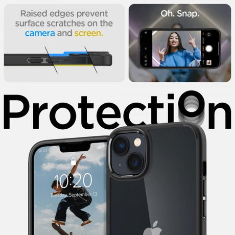 Spigen iPhone 14 Cover Ultra Hybrid Matte Black