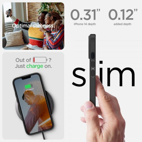 Spigen iPhone 14 Cover Ultra Hybrid Matte Black