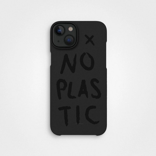 agood company iPhone 14 Cover Växtbaseret No Plastic Charcoal Sort