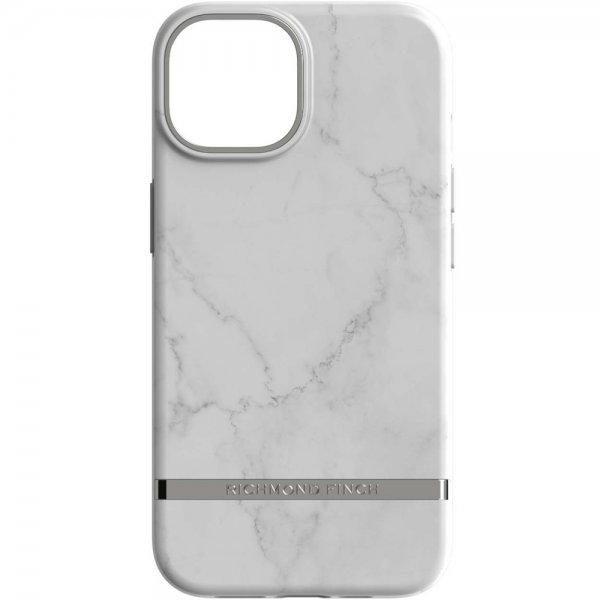 Richmond & Finch iPhone 14 Cover White Marble