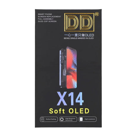 Premium Soft OLED-skærm til iPhone 14 – DD
