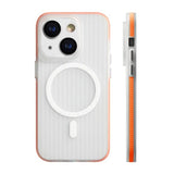 iPhone 13/iPhone 14 Cover Bølgepap MagSafe Orange