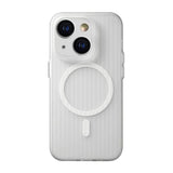 iPhone 13/iPhone 14 Cover Bølget MagSafe Hvid