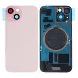 iPhone 15 Bagside Glas med MagSafe Magnet - Rosa