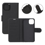iPhone 15 Etui med stativ Sort