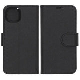 iPhone 15 Etui med stativ Sort