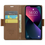 CaseMe iPhone 15 Cover 023 Series Brun