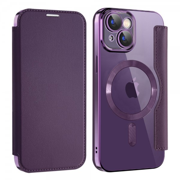 iPhone 15 Cover MagSafe Lilla