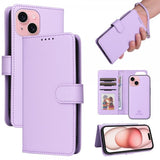 Betopnice iPhone 15 Cover med Aftageligt Cover 005 Lilla