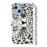 iPhone 15 Cover Motiv Leopard