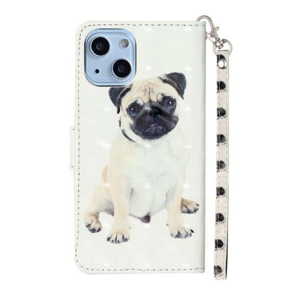 iPhone 15 Cover Motiv Mops