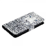 iPhone 15 Cover Motiv Hvid Tiger