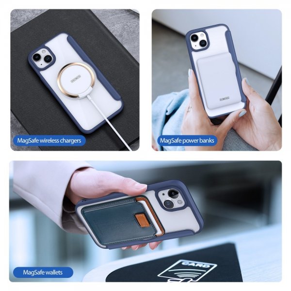 Dux Ducis iPhone 15 Cover Skin X Pro Series MagSafe Blå
