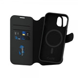 CARE by PanzerGlass iPhone 15 Fodral Tango Two-in-One Wallet MagSafe Sort