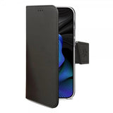 Celly iPhone 15 Etui Wally Wallet Case Sort