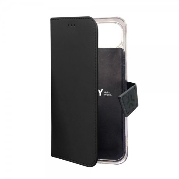 Celly iPhone 15 Etui Wally Wallet Case Sort