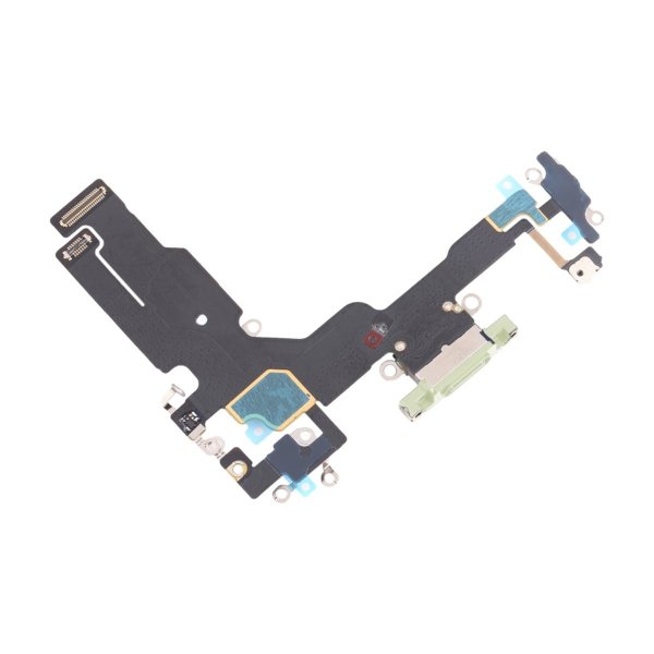 iPhone 15 Opladningsport med Flexkabel - Grøn
