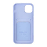iPhone 15 Cover Kortholder Lilla