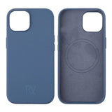 Rvelon iPhone 15 Cover Silikone MagSafe Mørkeblå
