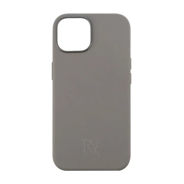 Rvelon iPhone 15 Cover Silikone MagSafe Grå