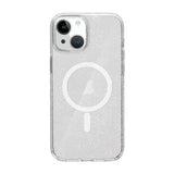iPhone 15 Cover Glitter MagSafe Transparent