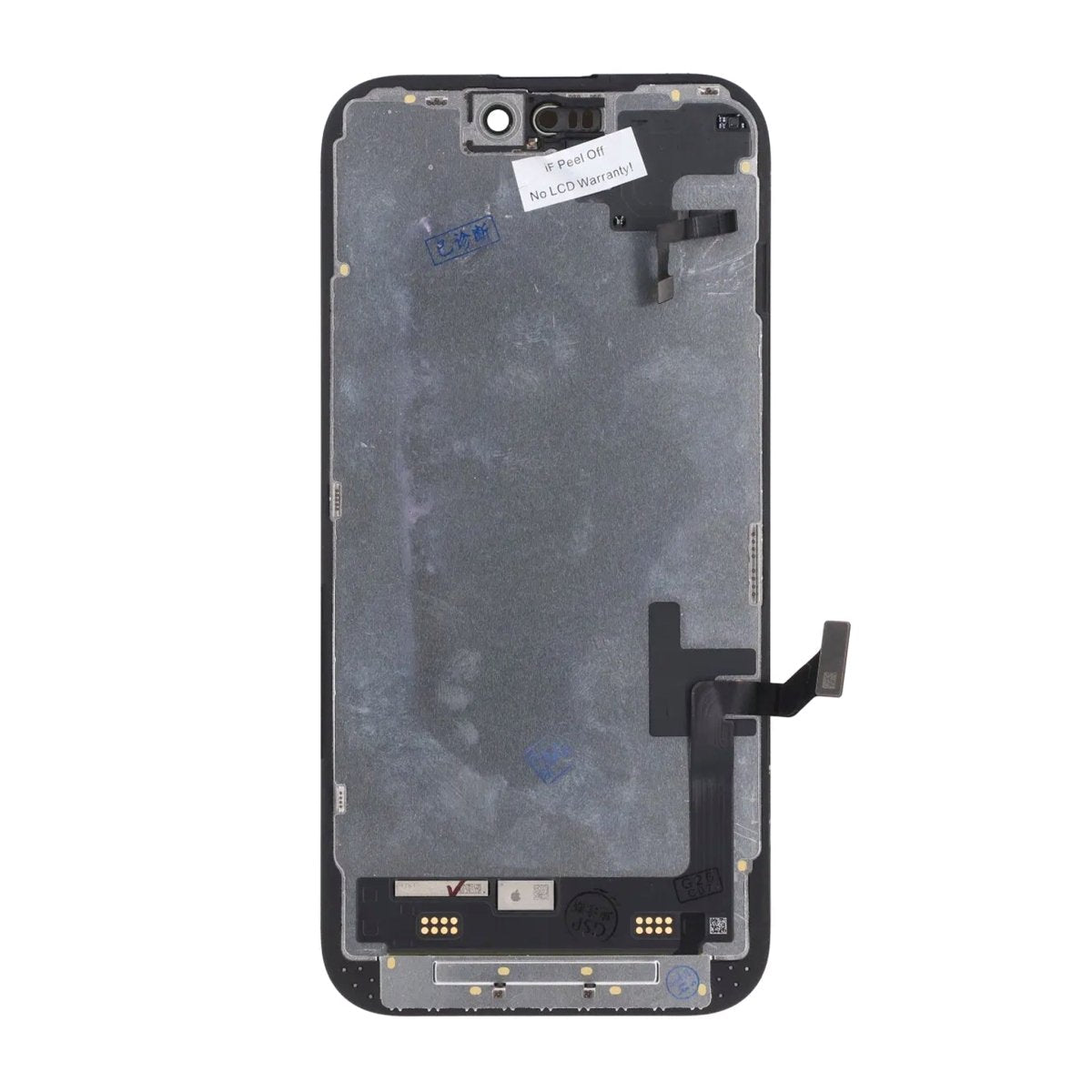 iPhone 15 OLED-skærm original samling – diagnostik bestået