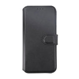 Rvelon iPhone 15 Cover Ægte Læder Sort