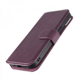Rvelon iPhone 15 Cover Magnetisk Aftageligt Etui Lilla