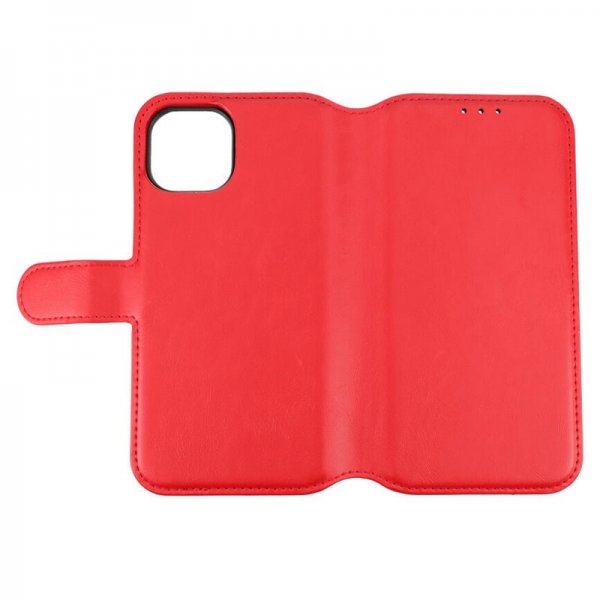 Rvelon iPhone 15 Cover Magnetisk Aftageligt Etui Rød