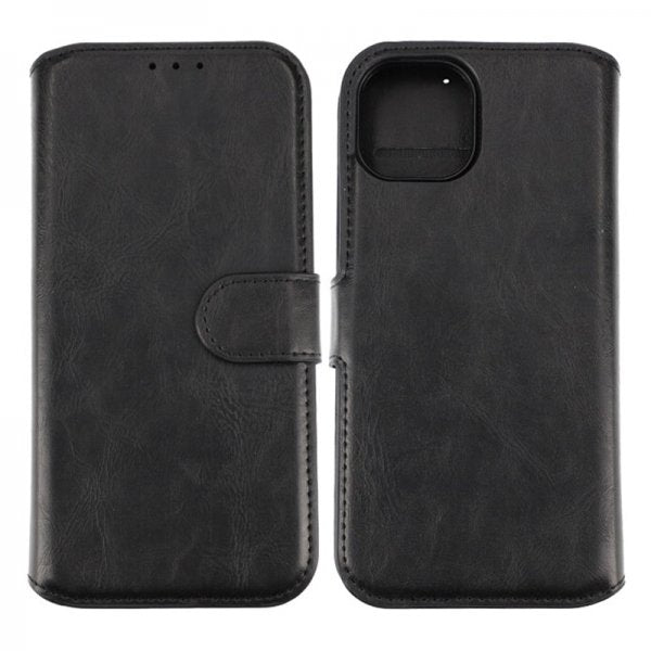 Rvelon iPhone 15 Cover Magnetisk Aftageligt Cover Sort