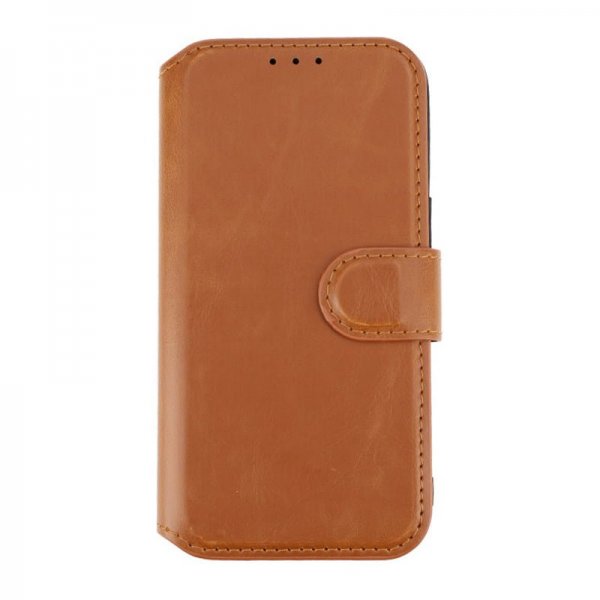 Rvelon iPhone 15 Cover 4 Kortrum MagSafe Brun