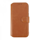 Rvelon iPhone 15 Cover 4 Kortrum MagSafe Brun