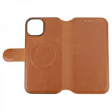 Rvelon iPhone 15 Cover 4 Kortrum MagSafe Brun