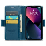 CaseMe iPhone 15 Plus Cover 023 Series Blå
