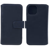 Nordic Covers iPhone 15 Plus Etui Essential Læder Heron Blue