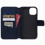Nordic Covers iPhone 15 Plus Etui Essential Læder Heron Blue