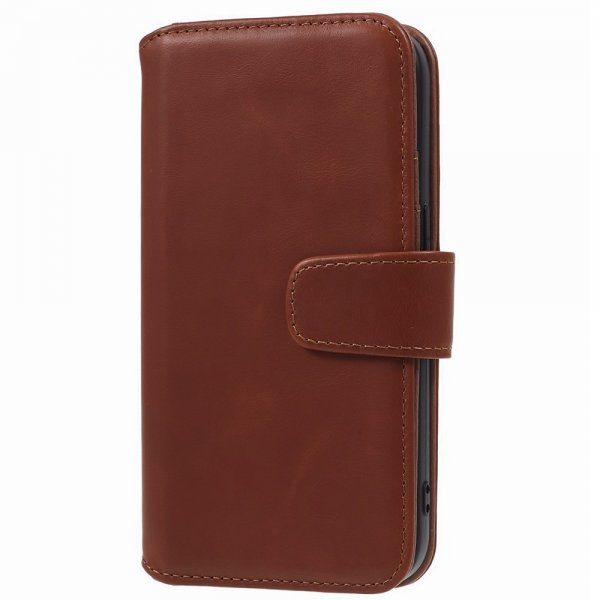 Nordic Covers iPhone 15 Plus Etui Essential Læder Maple Brown