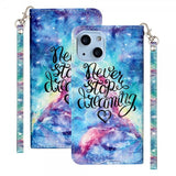 iPhone 15 Plus Cover Motiv Never Stop Dreaming