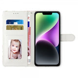 iPhone 15 Plus Cover Motiv Trekanter Marmor