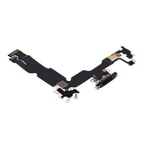 iPhone 15 Plus Opladerport med Flexkabel - Sort