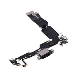 iPhone 15 Plus Opladerport med Flexkabel - Sort