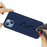 iPhone 15 Plus Cover Silikone Blå