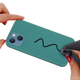 iPhone 15 Plus Cover Silikone Grøn