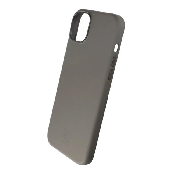Rvelon iPhone 15 Plus Cover Silikone MagSafe Grå