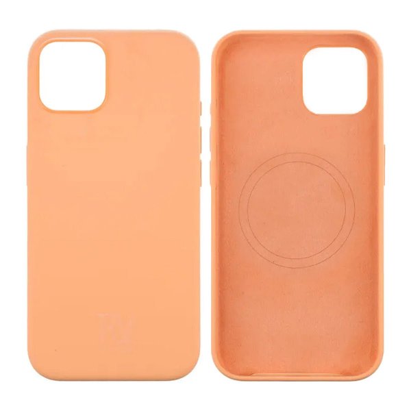 Rvelon iPhone 15 Plus Cover Silikone MagSafe Gul