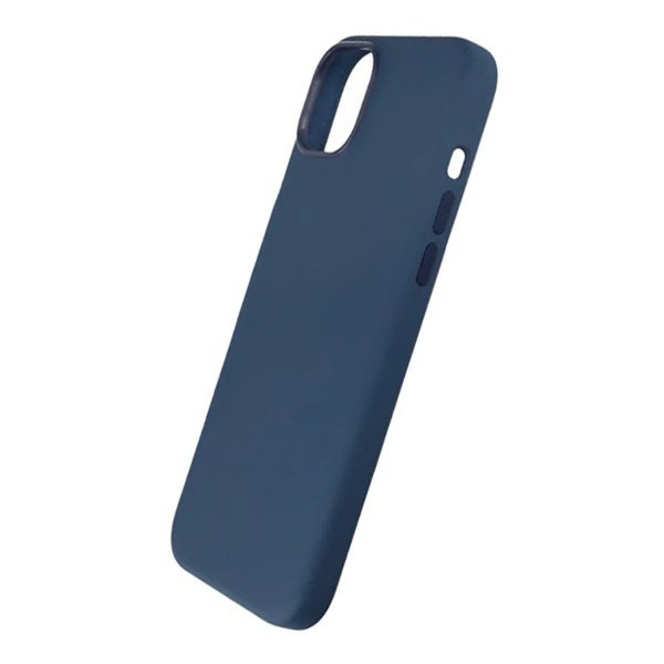 Rvelon iPhone 15 Plus Cover Silikone MagSafe Mørkeblå